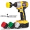 Drillbrush Drill Brush Small Diameter Cleaning Brushes for Use on Carpet, PK 4 2in-S-GRWY-QC-DB - alternate 4
